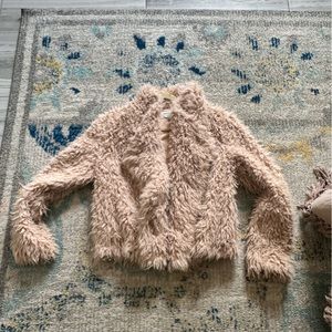 Black Swan fluffy Jacket Blazer